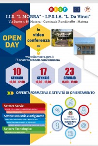 OPEN DAY GENNAIO 2021